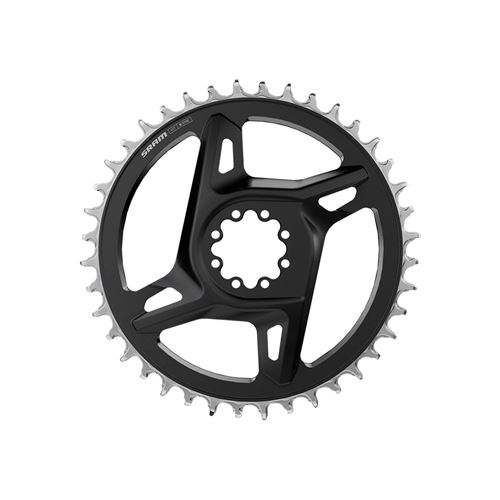 SRM PLATO ROAD (AXS) X-SYNC 38T DM BLACK SILVER RED / FORCE