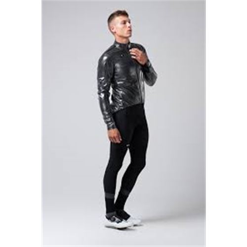 CHAQUETA LIGERA IMPERMEABLE PLUVIA 2.0 UNISEX TRUE BLACK - M