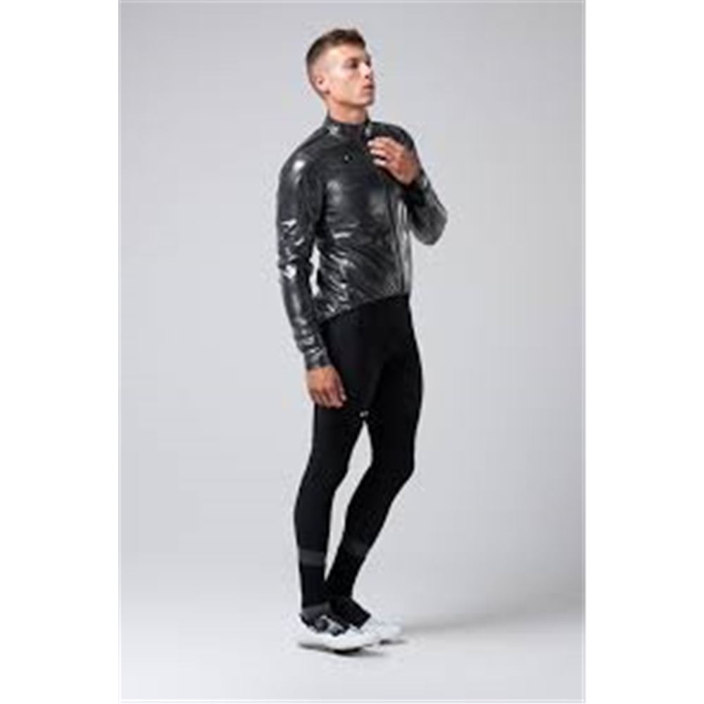 CHAQUETA LIGERA IMPERMEABLE PLUVIA 2.0 UNISEX TRUE BLACK - M