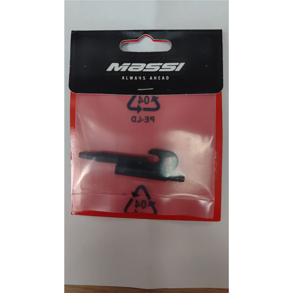 PROLONGADOR VALVULA CNC (2PC)30MM NEGRO