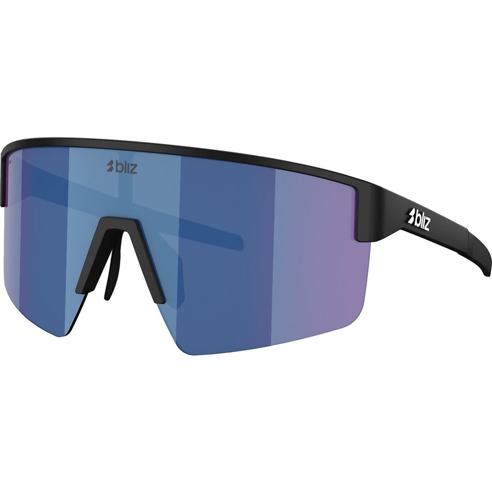 GAFA BLIZ P004 NEGRO MATE LENTE AZUL