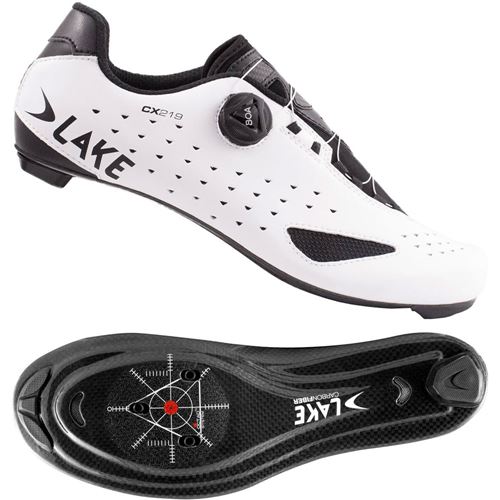 ZAPATILLAS LAKE CX219-X WHITE BLACK 45