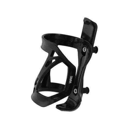 PORTABOTELLAS SNAP - NEGRO BRILLANTE