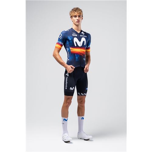 MAILLOT MANGA CORTA ODYSSEY UNISEX MOVISTAR TEAM 26 CAMPEON