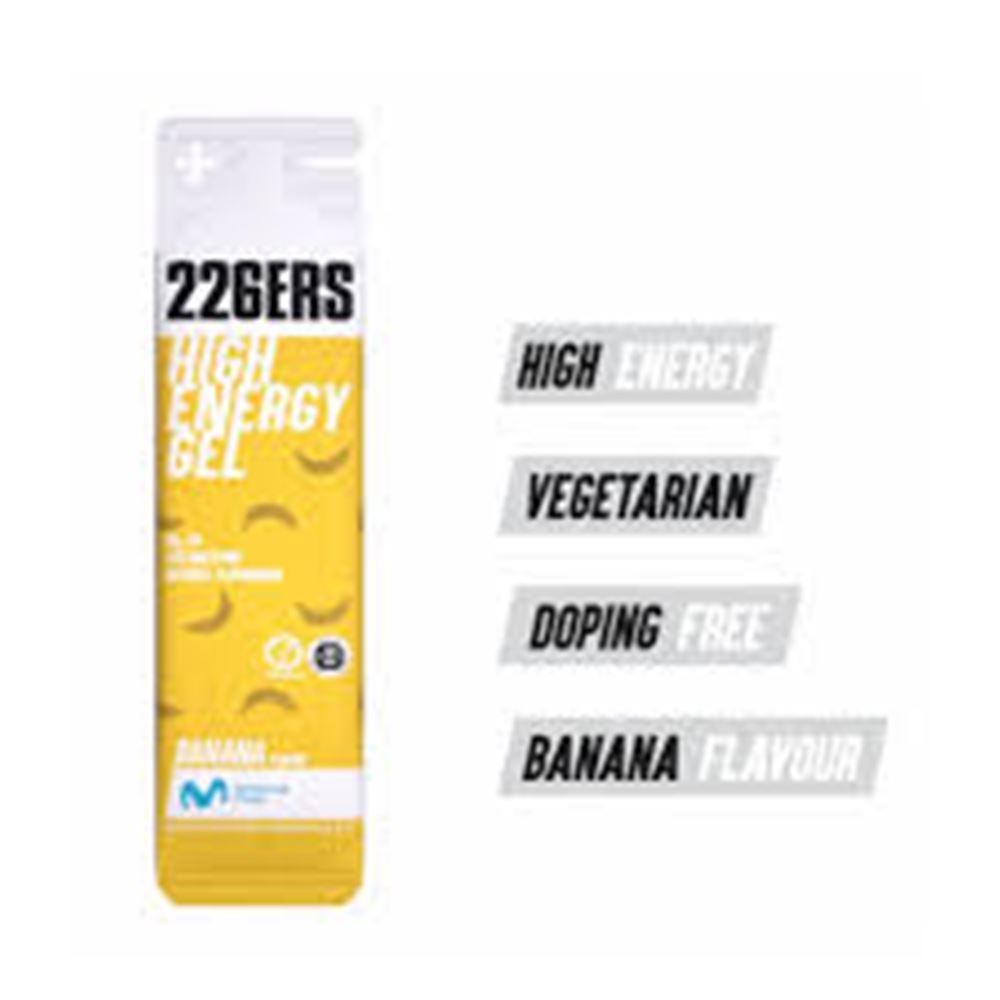 HIGH ENERGY GEL 76G BANANA