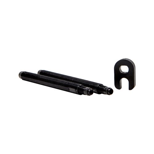 X-SAUCE BLISTER 2 PROLONGADORES PRESTA ALUMINIO NEGRO 65MM L