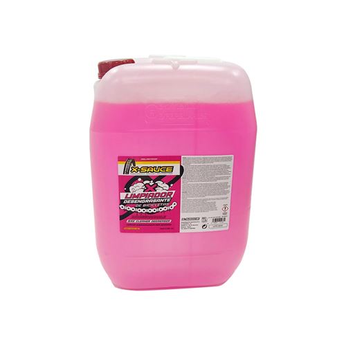 X-SAUCE BIDON 25 LITROS LIMPIADOR DESENGRASANTE DE BICICLETA