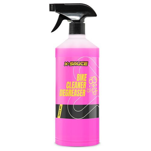 X-SAUCE LIMPIADOR DESENGRASANTE DE BICICLETAS 900 ML (ROSA)