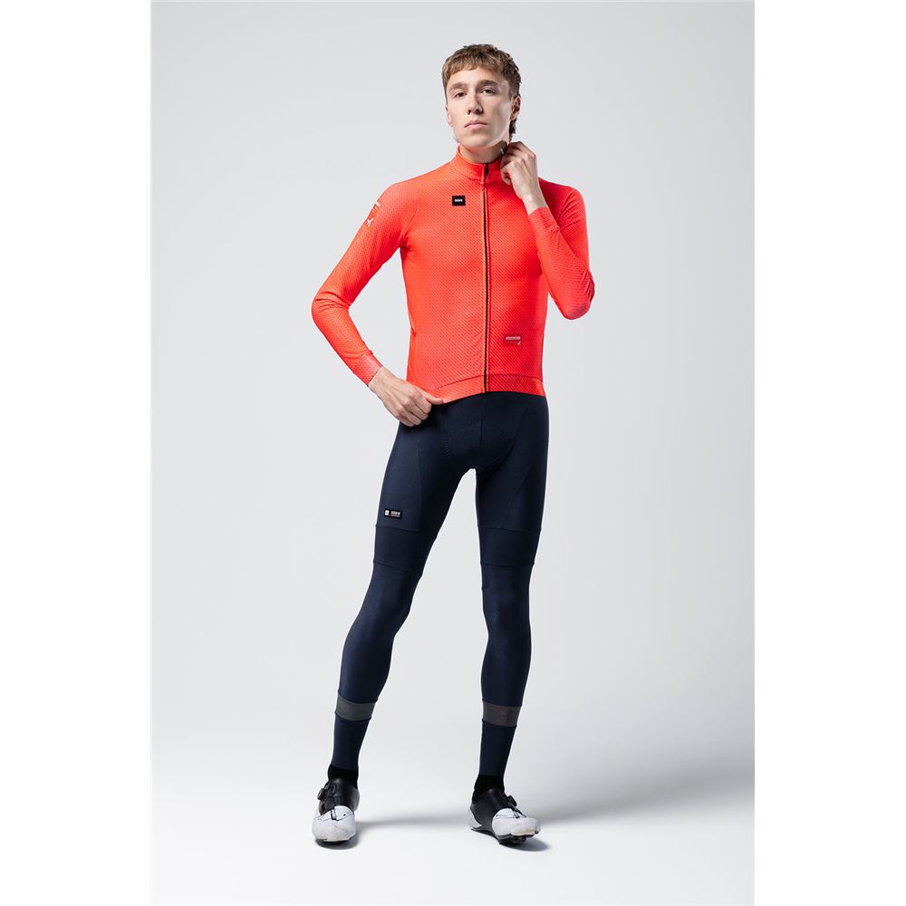 MAILLOT MANGA LARGA HYDER HOMBRE VERMILION - M