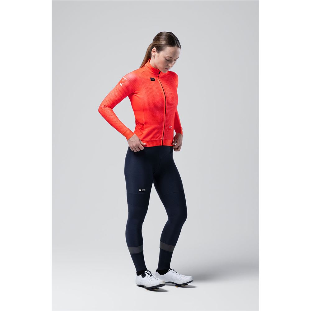 MAILLOT MANGA LARGA HYDER MUJER VERMILION - M