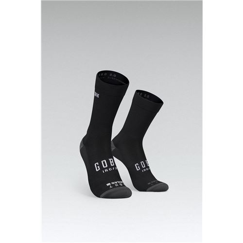 CALCETINES IRO 2.0 UNISEX BLACK LOGO - S/M