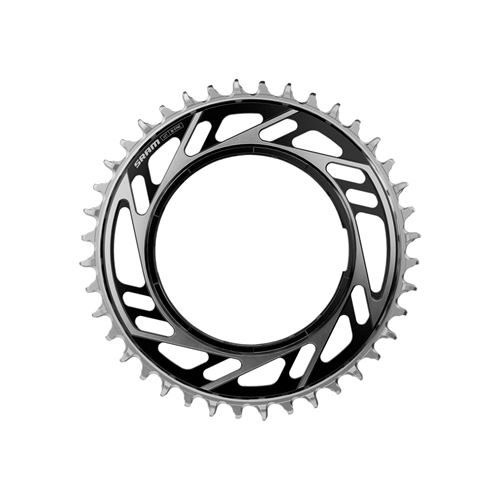 SRM PLATO RED / FORCE E1 46D ROSCA POWERMETER BLACK/SILVER (