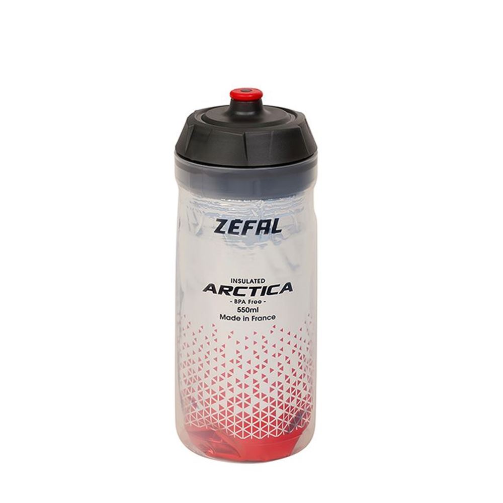 BIDON ZEFAL ISOTHERMO ARCTICA ROJO 550ML
