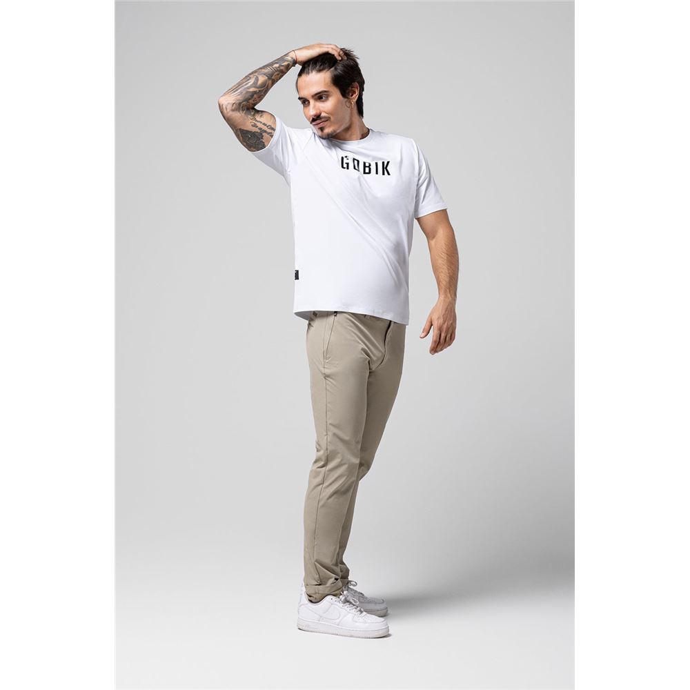 CAMISETA MANGA CORTA NATIVE UNISEX WHITE - S
