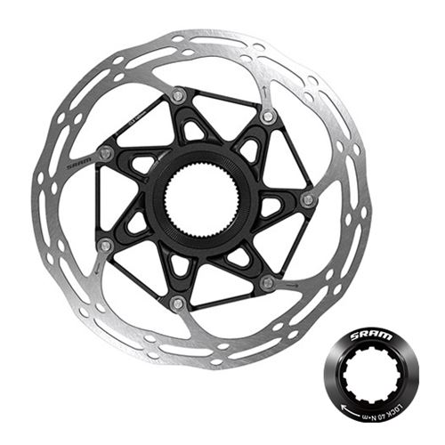 SRM DISCO FRENO CENTERLINE 2PZ 140MM CENTERLOCK BLK (BISELAD