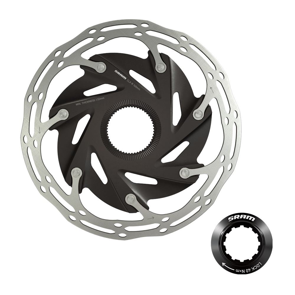 SRM DISCO FRENO CENTERLINE X ROAD 160MM CENTERLOCK BISELADO